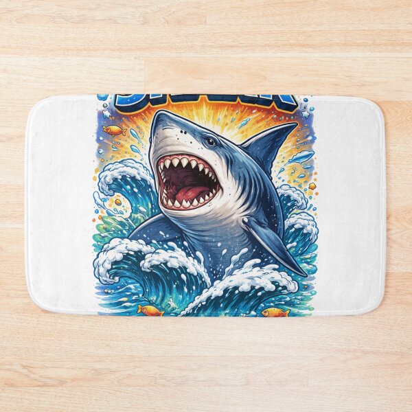 Item preview, Great White Shark Attack – Powerful Ocean Predator Design designed and sold by Wear Sculpt.