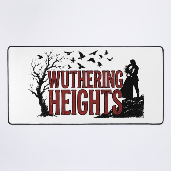 Item preview, Wuthering Heights Emily Bronte Dark Silhouette Classic Literature designed and sold by Fenay Designs.