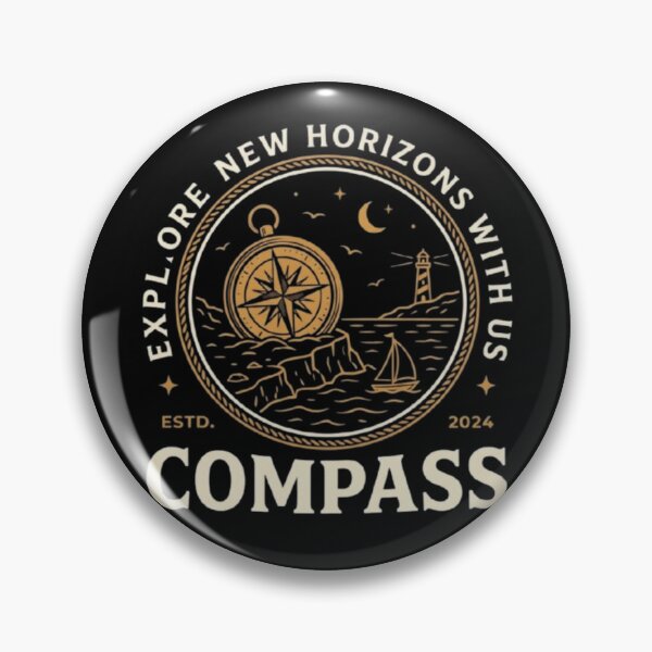 Item preview, Compass – Explore New Horizons designed and sold by Dogandesighn.