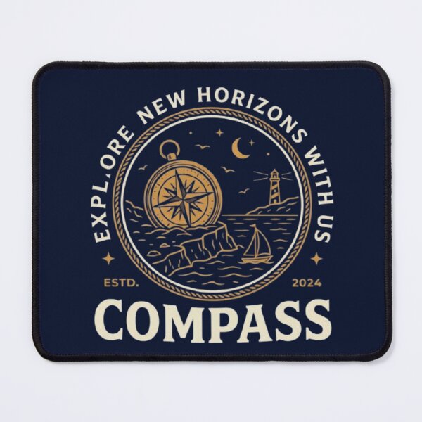 Item preview, Compass – Explore New Horizons designed and sold by Dogandesighn.
