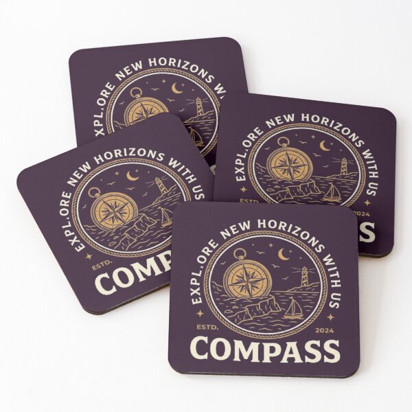 Item preview, Compass – Explore New Horizons designed and sold by Dogandesighn.