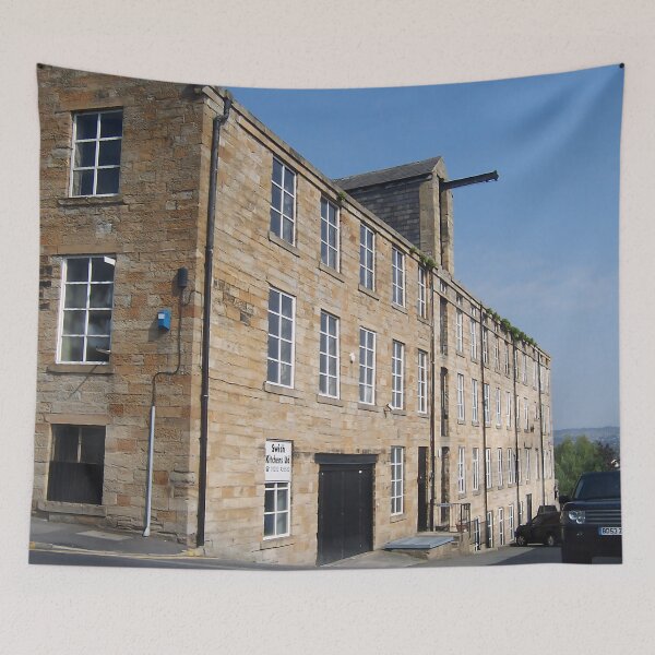Aperçu de l'œuvre Moulin de Trafalgar, Burnley III créée et vendue par Katy Fryd.