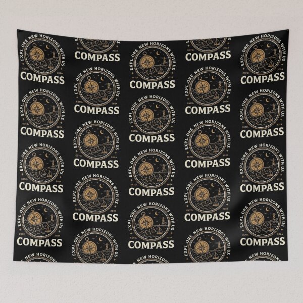 Item preview, Compass – Explore New Horizons designed and sold by Dogandesighn.