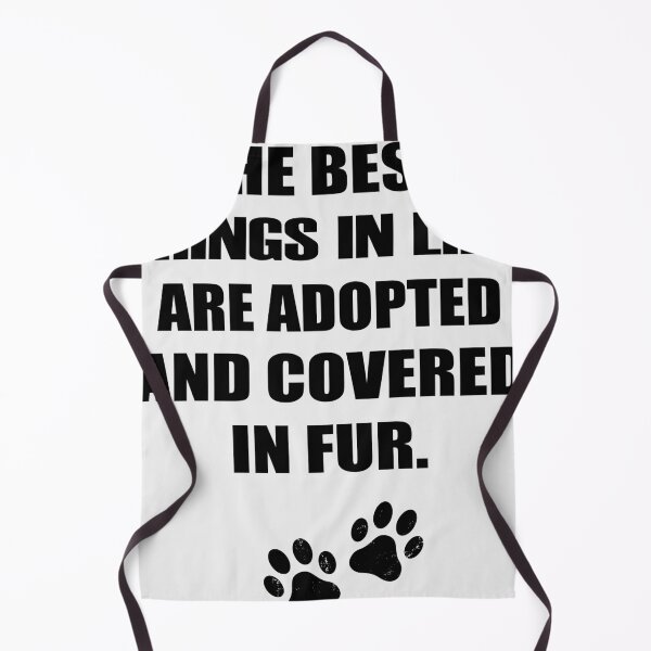 Item preview, Cat Lover Quote - Best Things In Life Are Adopted And Covered In Fur designed and sold by MOHAMED El AYADI.