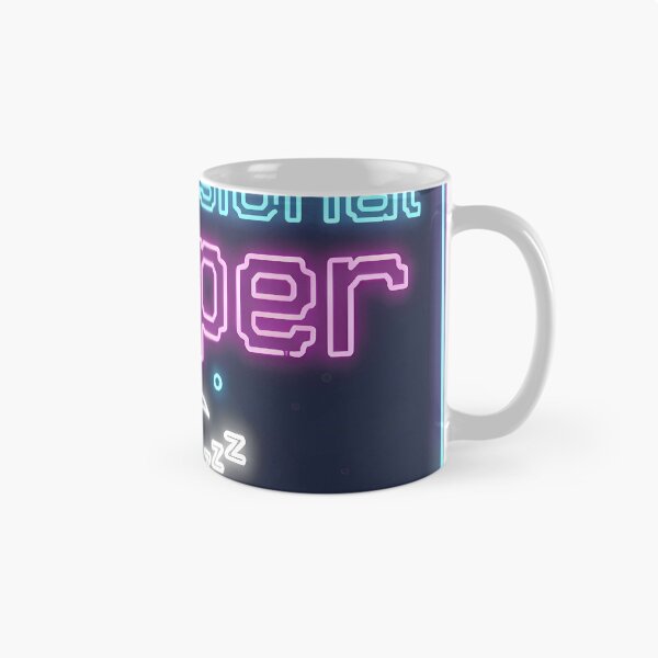 Item preview, Professional Napper Neon Style Funny Quote designed and sold by NovaArtCollect.