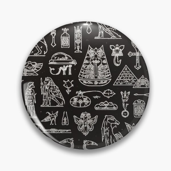 Item preview, Ancient Egyptian Hieroglyph Pattern designed and sold by D4RKNØS.