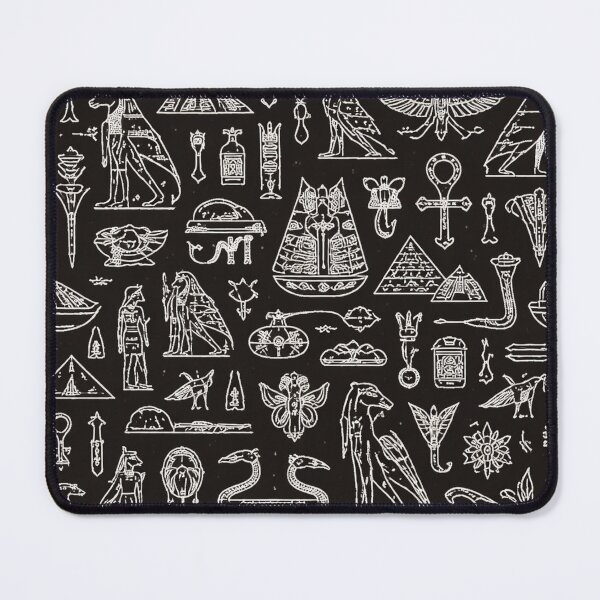 Item preview, Ancient Egyptian Hieroglyph Pattern designed and sold by D4RKNØS.