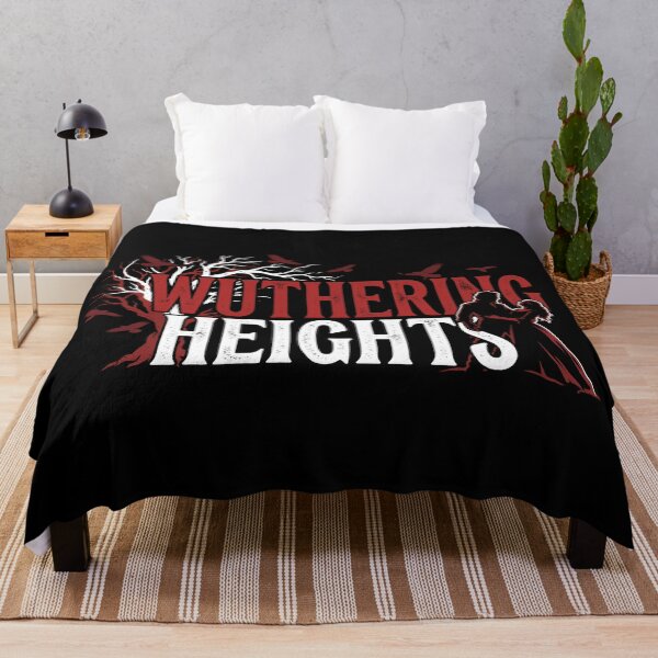 Item preview, Wuthering Heights Emily Bronte Red Tree Gothic Silhouette designed and sold by Fenay Designs.