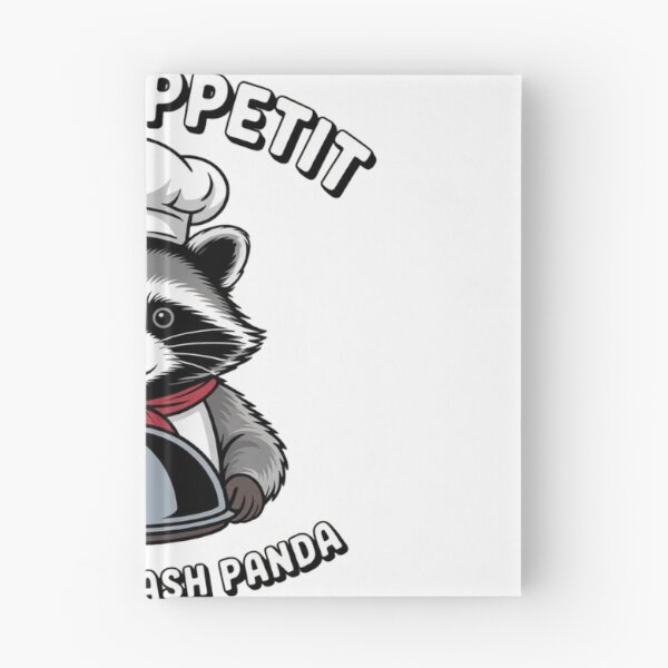 Item preview, Cute Trash Panda Cooking - Sarcastic Chef Hat Raccoon Sticker designed and sold by Mr-wow.