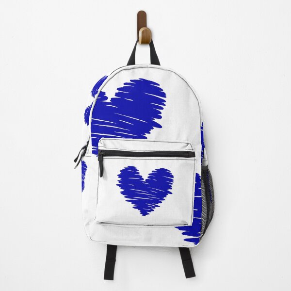 Item preview, Blue pen Heart doodle designed and sold by RedStormCloud.