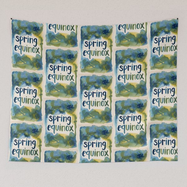 Item preview, Spring Equinox Watercolor – Ostara Pagan Seasonal Art designed and sold by ArizonaWitches.