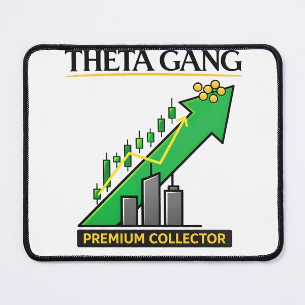 Item preview, Theta Gang Premium Collector | Options Trading Shirt | Time Decay Trader designed and sold by VolatilityEdge.