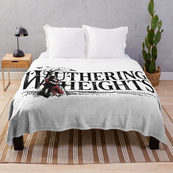 Item preview, Wuthering Heights Red Silhouette Emily Bronte Gothic Romance designed and sold by Fenay Designs.