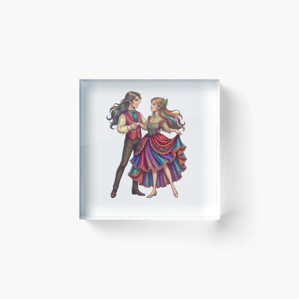 Item preview, A couple at a dance. designed and sold by PP&RAINBOW SHOP.