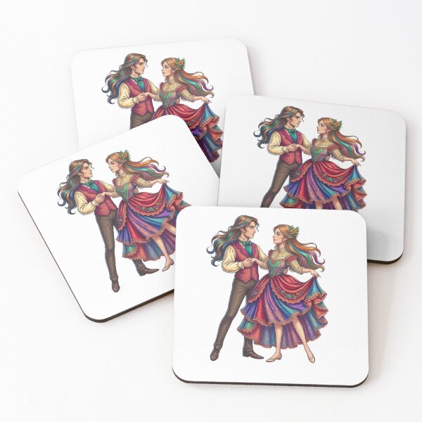 Item preview, A couple at a dance. designed and sold by PP&RAINBOW SHOP.