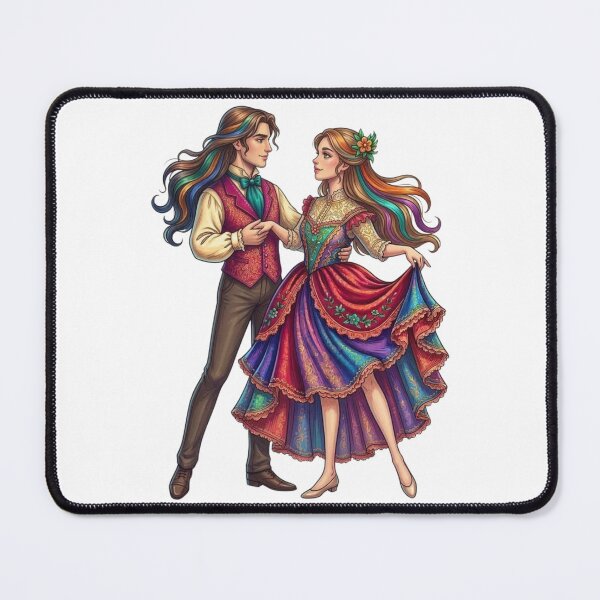 Item preview, A couple at a dance. designed and sold by PP&RAINBOW SHOP.
