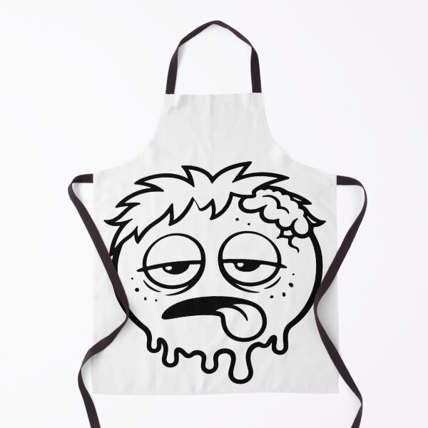 Item preview, Sleepy Zombie Emoji T-Shirt – Funny Tired Undead Face Cartoon, Droopy Eyes Tongue Out Minimal Line Art Emoji, Lazy Mood Meme Graphic Tee designed and sold by ArtZone1987.