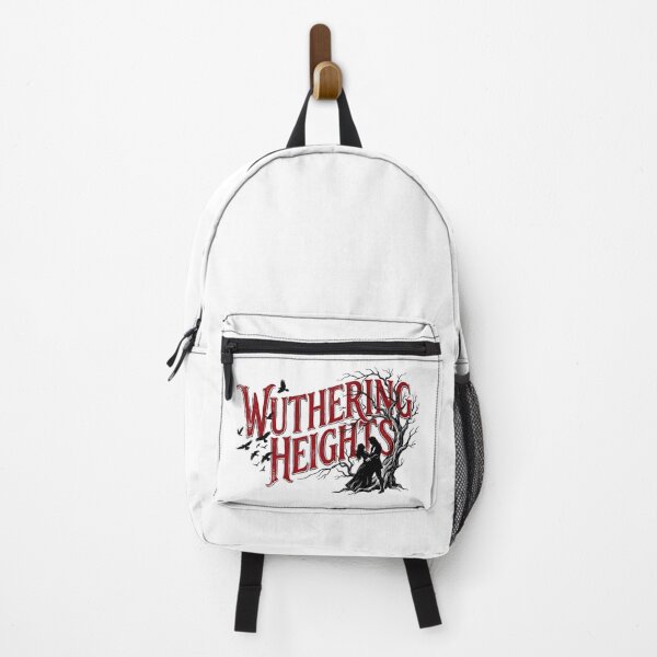 Item preview, Wuthering Heights Red Typography Emily Bronte Dark Academia designed and sold by Fenay Designs.