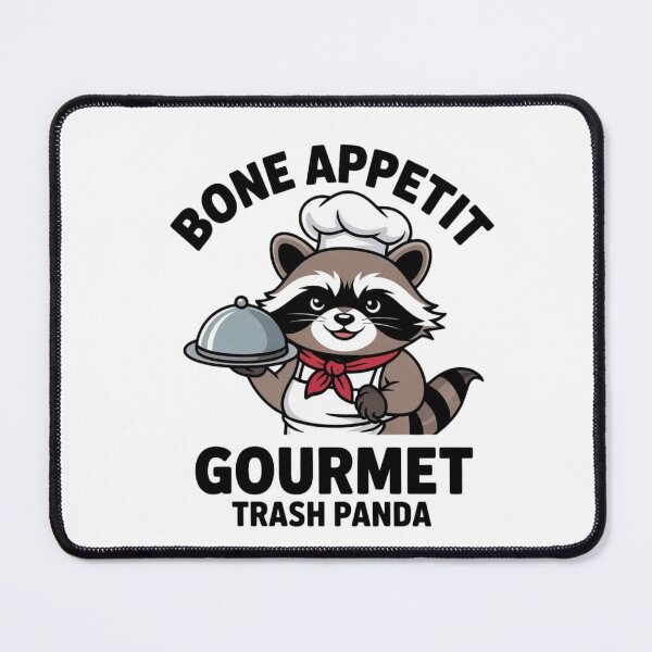 Item preview, Kawaii Gourmet Trash Panda Relatable Humor Design designed and sold by Mr-wow.