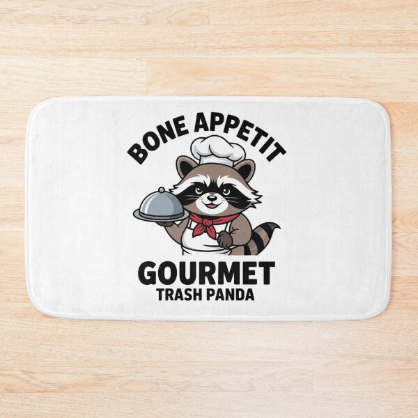 Item preview, Kawaii Gourmet Trash Panda Relatable Humor Design designed and sold by Mr-wow.