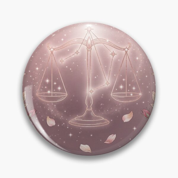 Item preview, Libra Zodiac Floral Wall Art Print Constellation Astrology Poster designed and sold by avsroding.