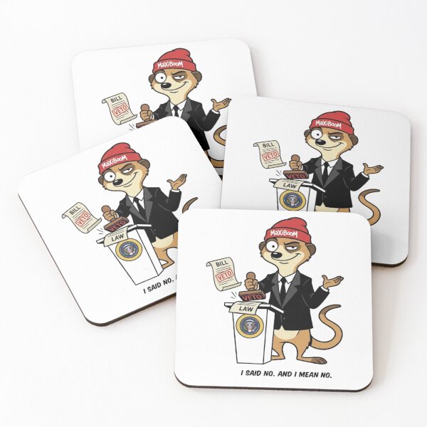 Item preview, Presidential Veto Meerkat - I Said No And I Mean No designed and sold by mAXiBoOM.
