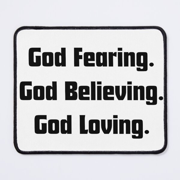Item preview, Bold Font God fearing, God believing, God loving designed and sold by 1anne-grace1.