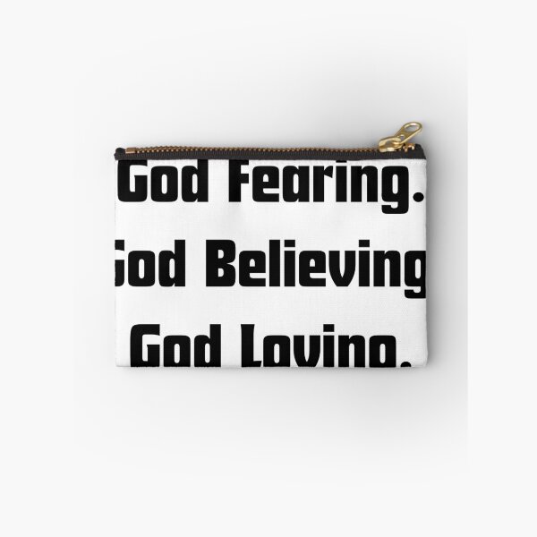 Item preview, Bold Font God fearing, God believing, God loving designed and sold by 1anne-grace1.