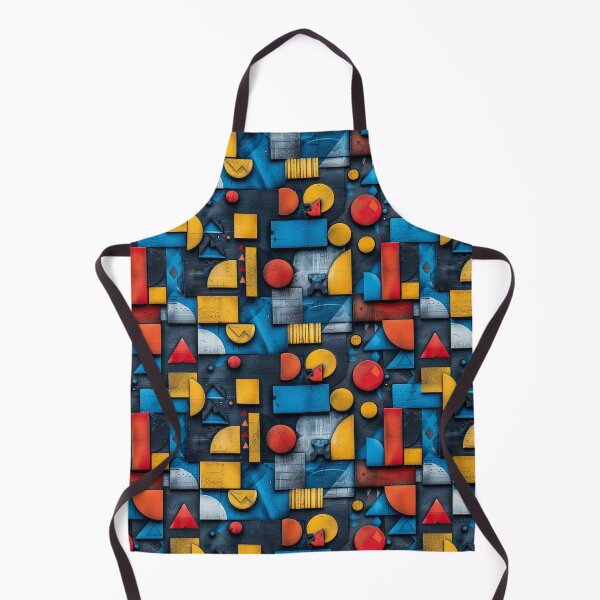 Item preview, Industrial 3D Abstract Geometric Block Pattern designed and sold by NTGUILTY.