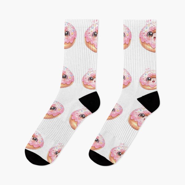 Item preview, Kawaii Donut Cute Food Character. designed and sold by Lylysun.