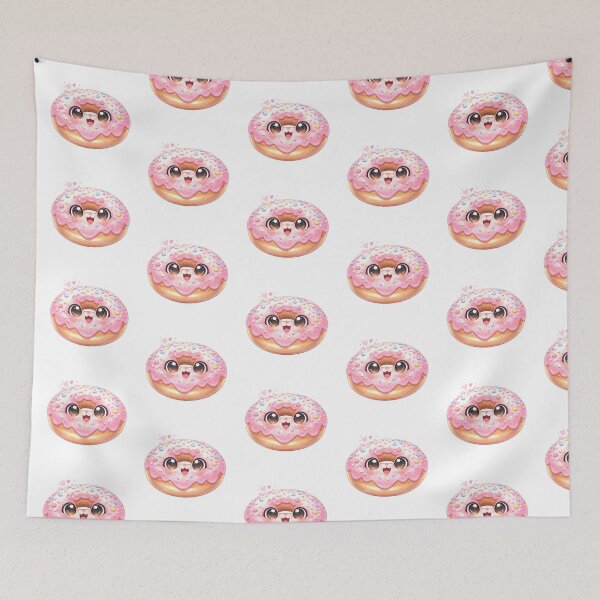 Item preview, Kawaii Donut Cute Food Character. designed and sold by Lylysun.