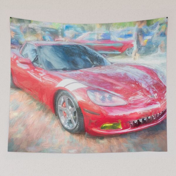 Item preview, 2008 Red Corvette Z51 C6 X201 designed and sold by RichFrancoCars.