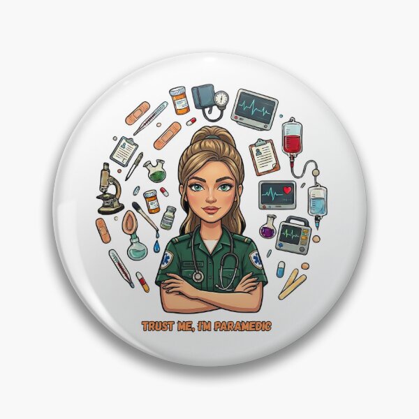Item preview, Trust me, I'm paramedic designed and sold by Nurse Eve.