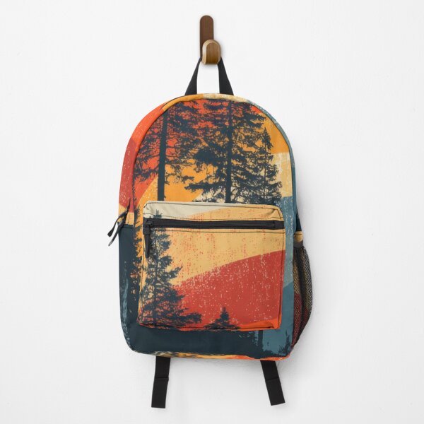 Item preview, Colorful sunset over a forest designed and sold by anytka.