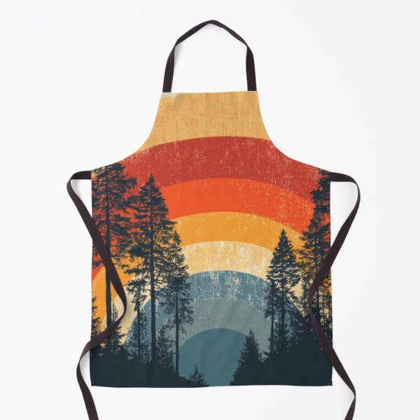 Item preview, Colorful sunset over a forest designed and sold by anytka.