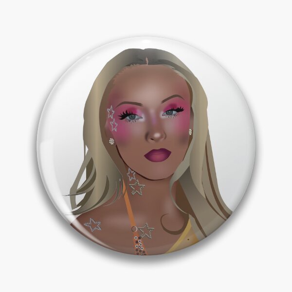 Item preview, Zara Larsson Makeup Digital Portrait designed and sold by artshlyn.