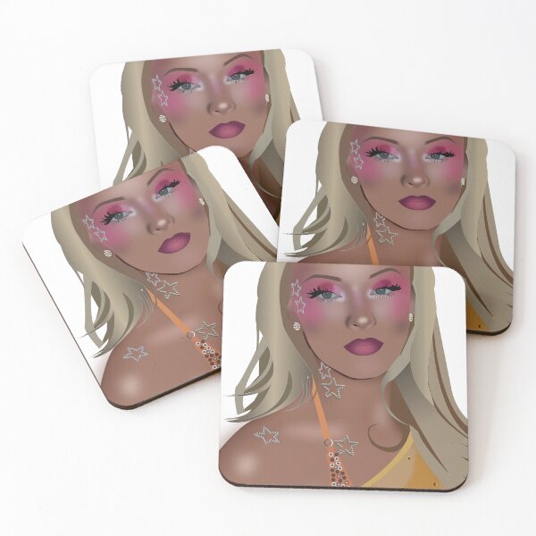 Item preview, Zara Larsson Makeup Digital Portrait designed and sold by artshlyn.