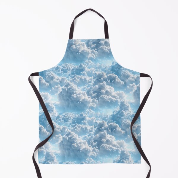 Item preview, Dreamy Soft White Clouds Blue Sky Pattern designed and sold by NTGUILTY.