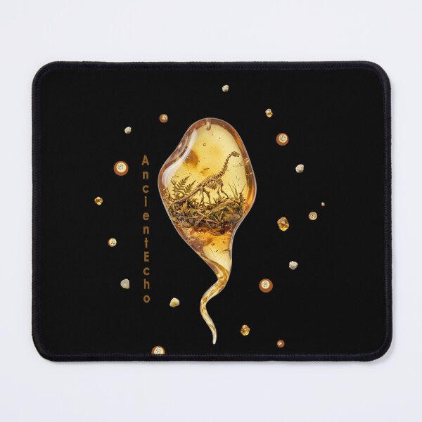 Item preview, Ancient Echo – Amber Drop with Fossil Scene designed and sold by Herzbaumatelier.