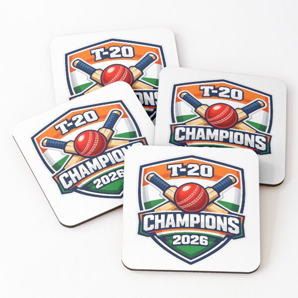 Item preview, India T20 Cricket Champions 2026 Victory Shield designed and sold by MimsTees.
