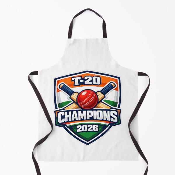 Item preview, India T20 Cricket Champions 2026 Victory Shield designed and sold by MimsTees.