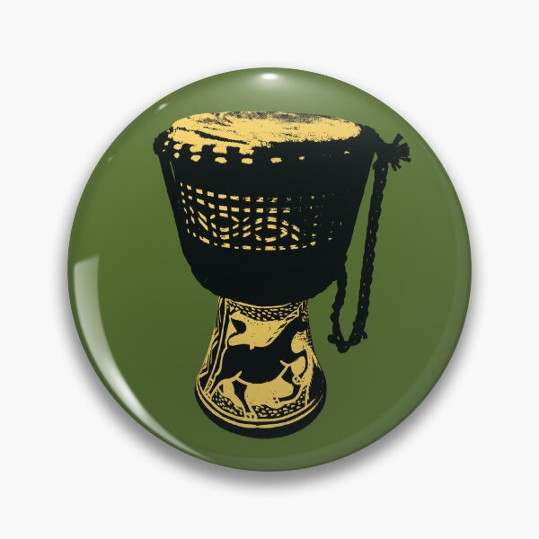 Item preview, Nigerian Rope Drum | Stylish Stencil designed and sold by MammothArt.