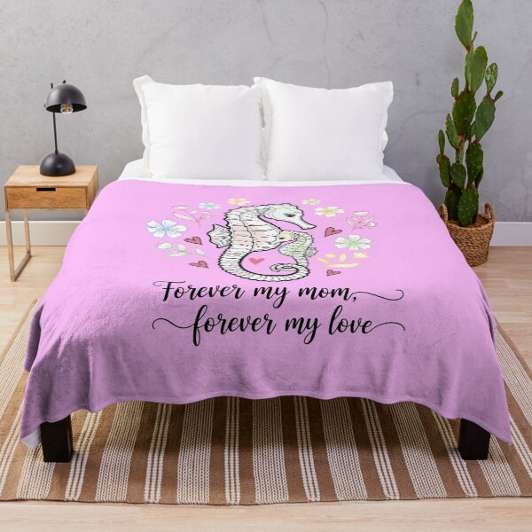 Item preview, Forever My Mom, Forever My Love – Mother and Baby Seahorses designed and sold by Sea Gem.