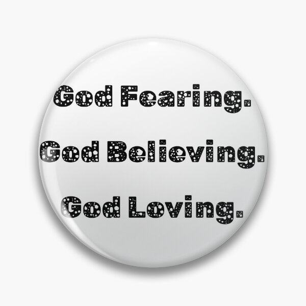Item preview, Bubbly Font God fearing, God believing, God loving designed and sold by 1anne-grace1.