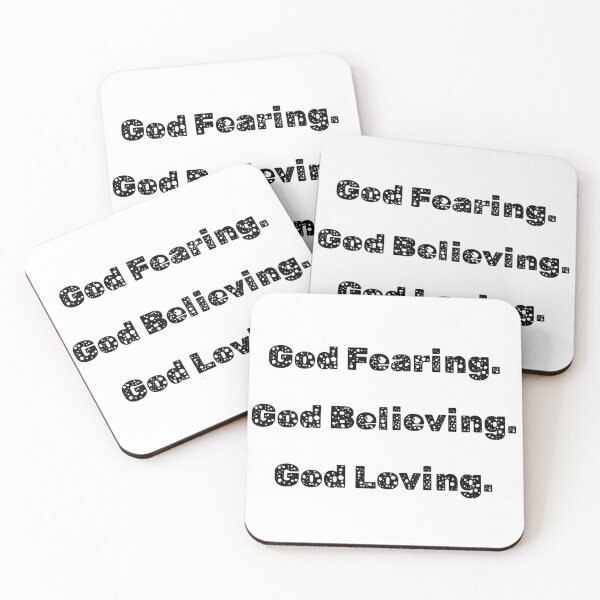 Item preview, Bubbly Font God fearing, God believing, God loving designed and sold by 1anne-grace1.