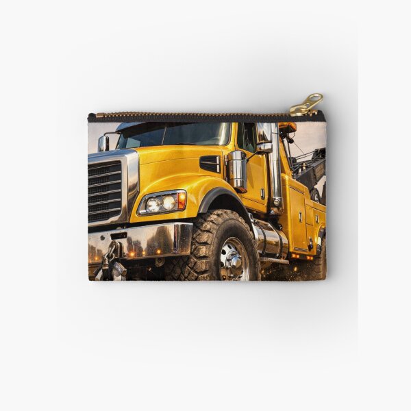 Item preview, Yellow Tow Truck – Hyper Realistic 3D Off-Road Vehicle 3/4 Front View designed and sold by Creative Design Studio.