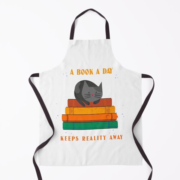 Item preview, A Book A Day Keeps Reality Away | Cute Book Lover Reading Design designed and sold by swdesigns714.