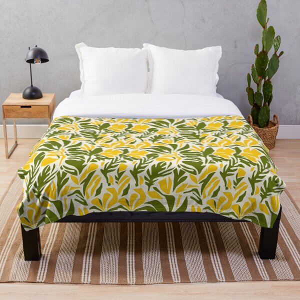 Item preview, Matisse Inspired Organic Leaf Cut Out Seamless Pattern designed and sold by InkedHorizon.