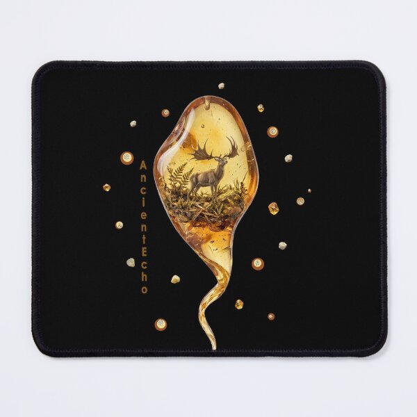 Item preview, Ancient Echo – Amber Drop with Giant Deer designed and sold by Herzbaumatelier.