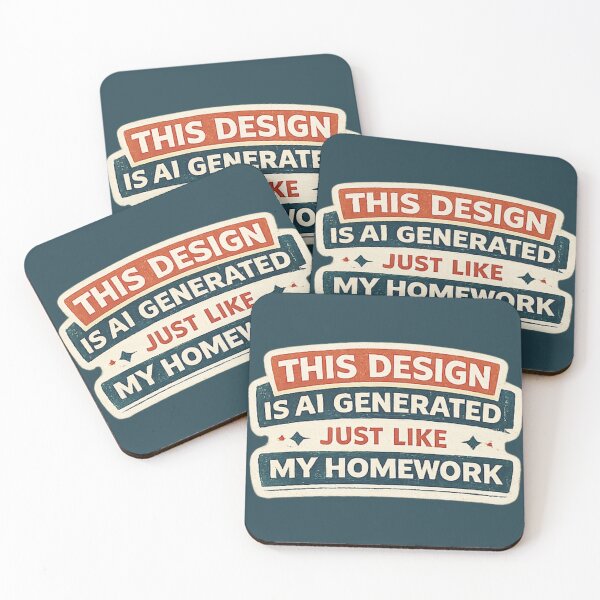 Item preview, This Design Is AI Generated, Just Like My Homework designed and sold by MatthewTSherrod.